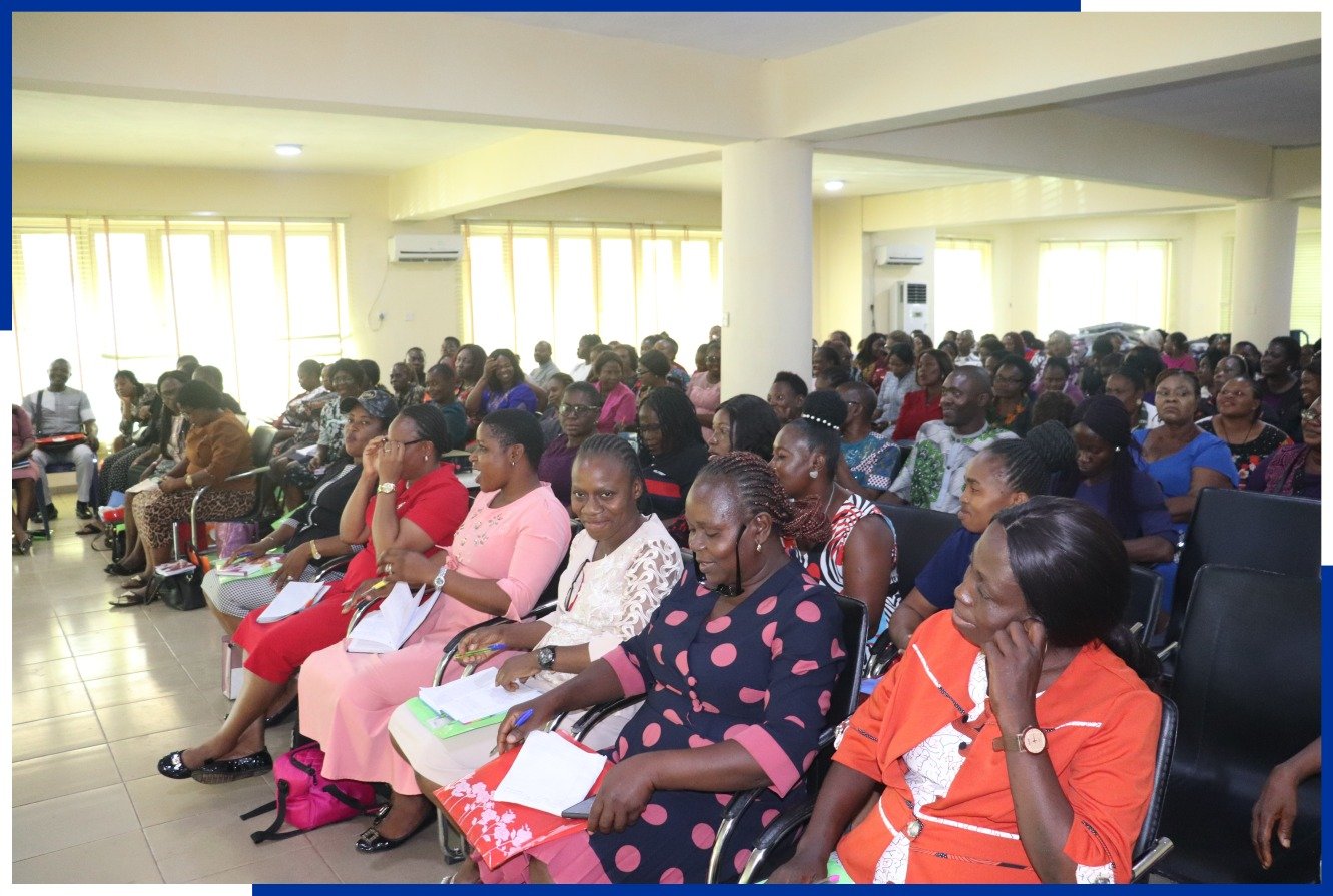 Healthcare providers in a DSCHC capacity-building session