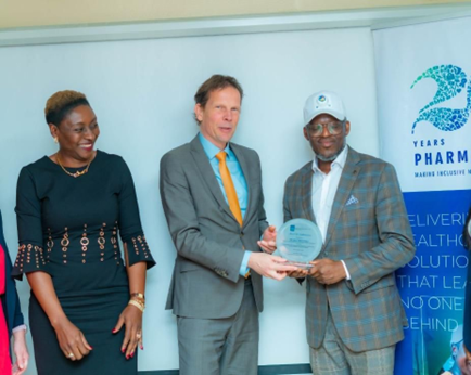 Award received on behalf of Delta State from the Netherlands Ministry of Foreign Affairs